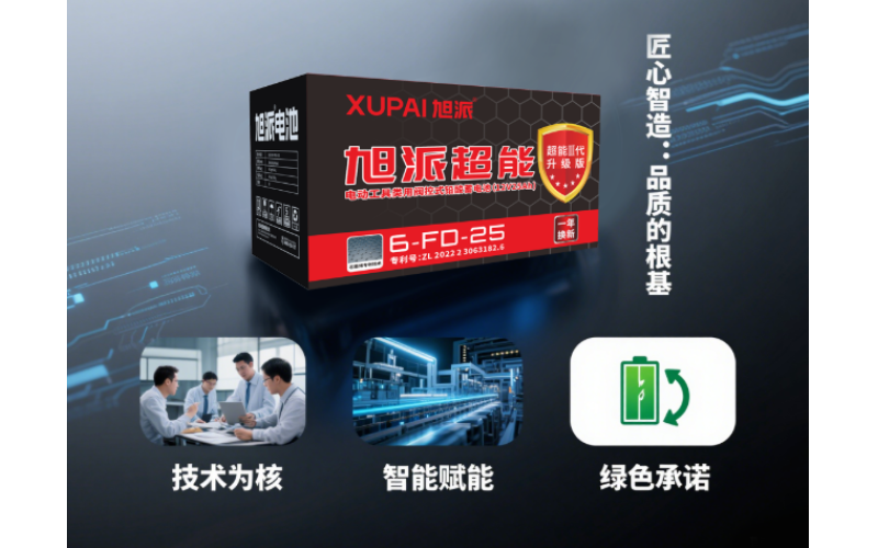 以「匠心智造」立本，攜「穩(wěn)健前行」致遠 - 旭派電池，您信賴的長壽命選擇