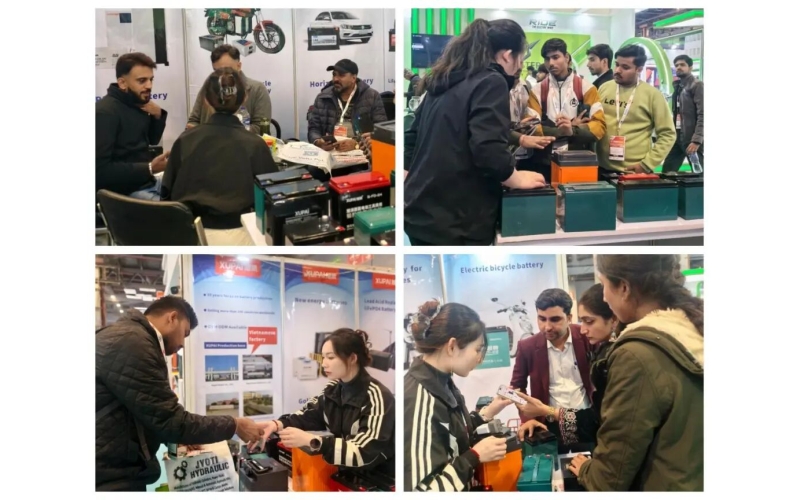 火爆開幕！旭派電池閃耀印度國際電動(dòng)車展，D179展位人氣爆棚！